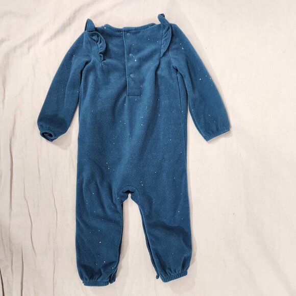 Bundle Carter's Clothes 12 Month One Piece Sparkly Jumpsuit Leggings Bodysuit - Picture 3 of 6